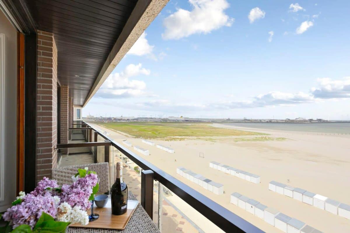 Huswell - Studio With Great Sea View On Terrace 크노케-하이스트 외부 사진